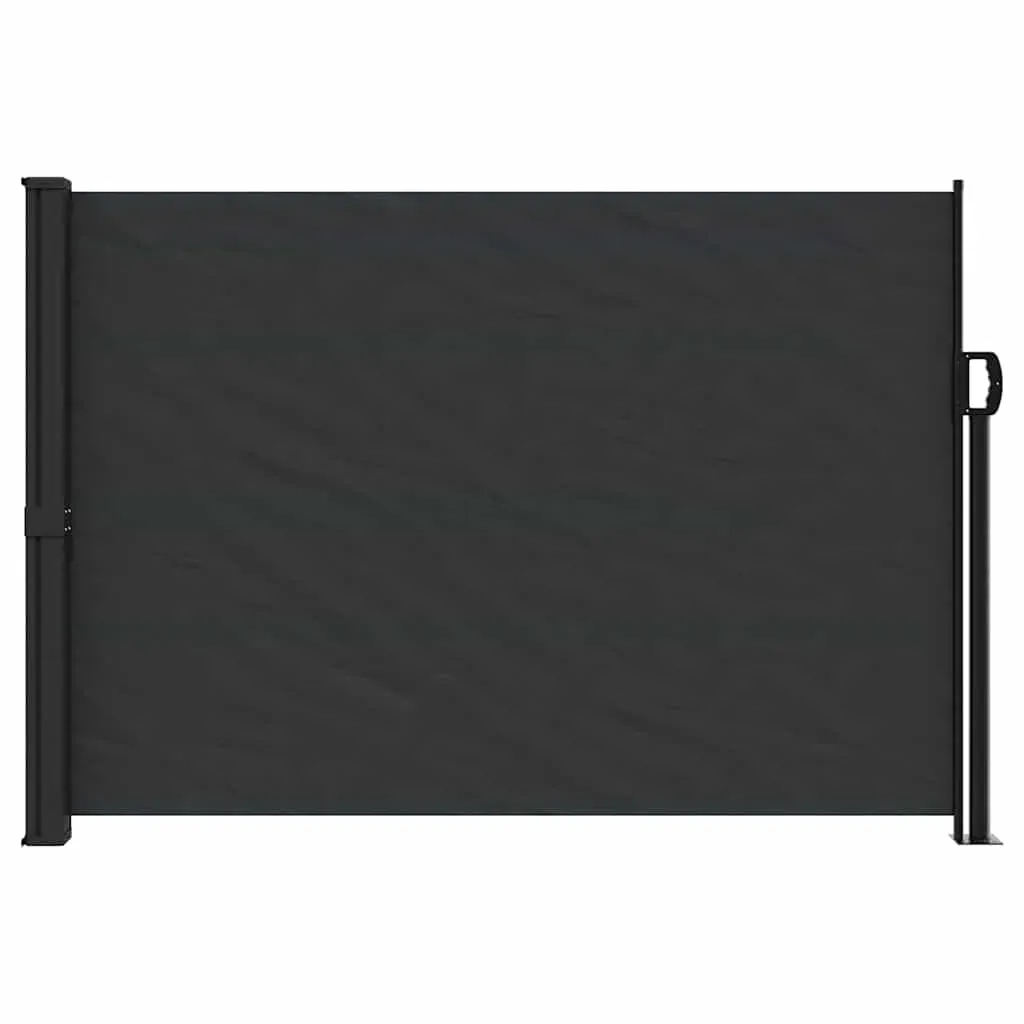 Retractable Side Awning Black 140x600 cm Price