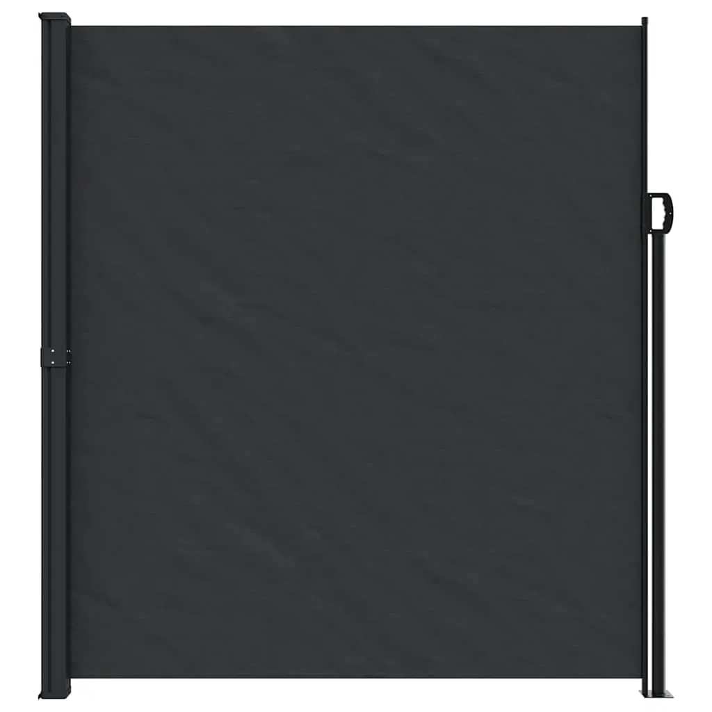 Retractable Side Awning Black 220x600 cm Price