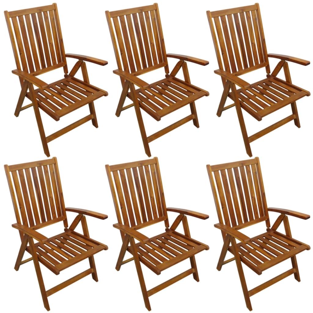 7 Piece Outdoor Dining Set Solid Acacia Wood Price