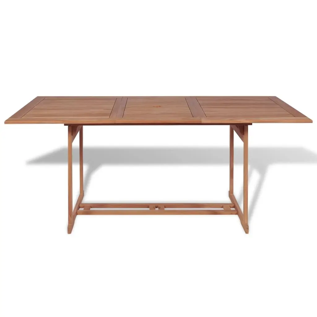 7 Piece Outdoor Dining Set Solid Teak Wood Price