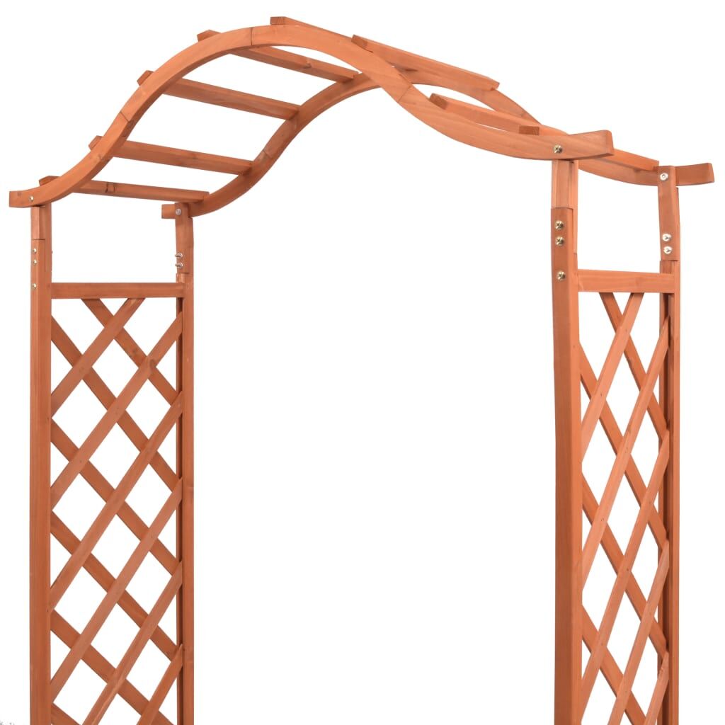 Trellis Rose Arch with Planters 180x40x205 cm Price