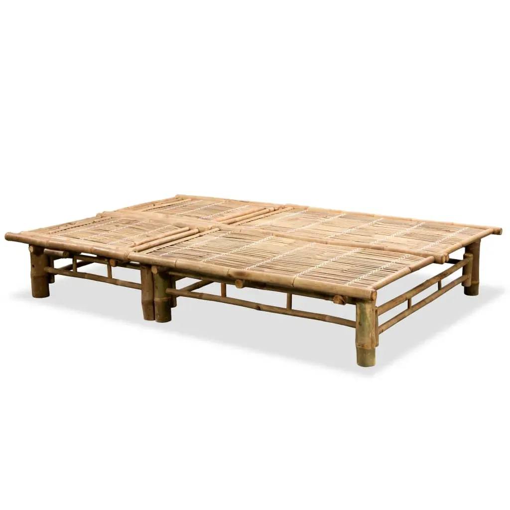 2-Person Sun Lounger Bamboo Price