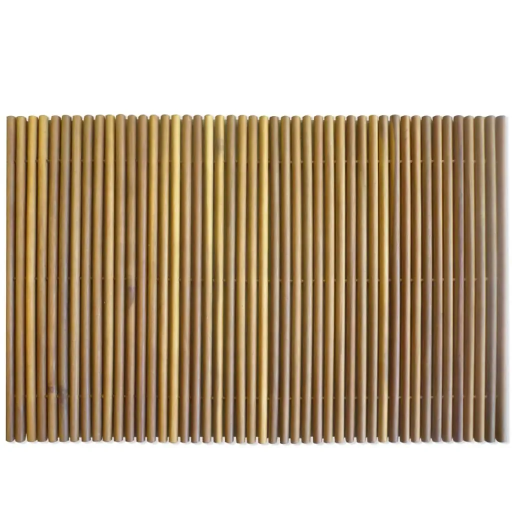 Bath Mat Acacia Wood 80x50 cm Price