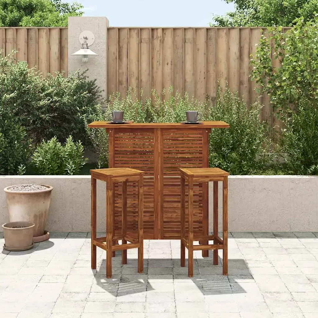 Bar Table 110x50x105 cm Solid Acacia Wood Price