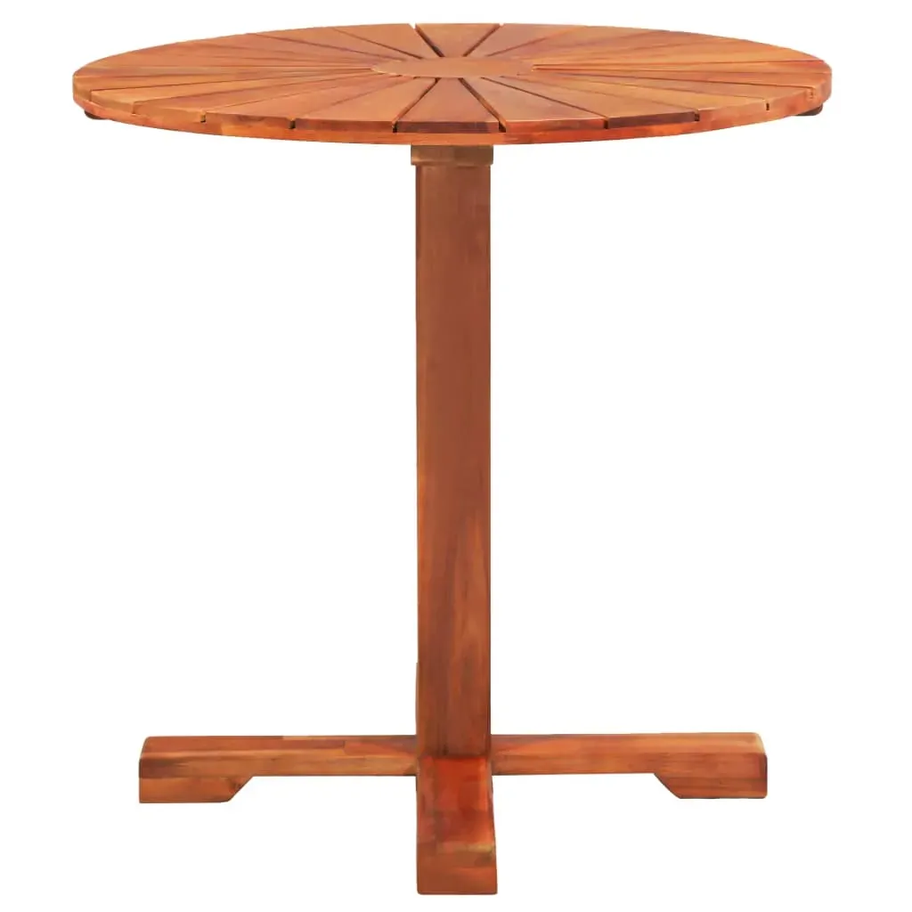 Bistro Table 70x70 cm Solid Acacia Wood Price