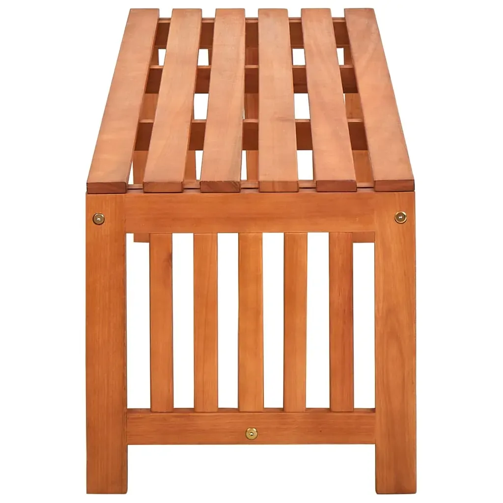 Garden Bench 130 cm Solid Eucalyptus Wood Price