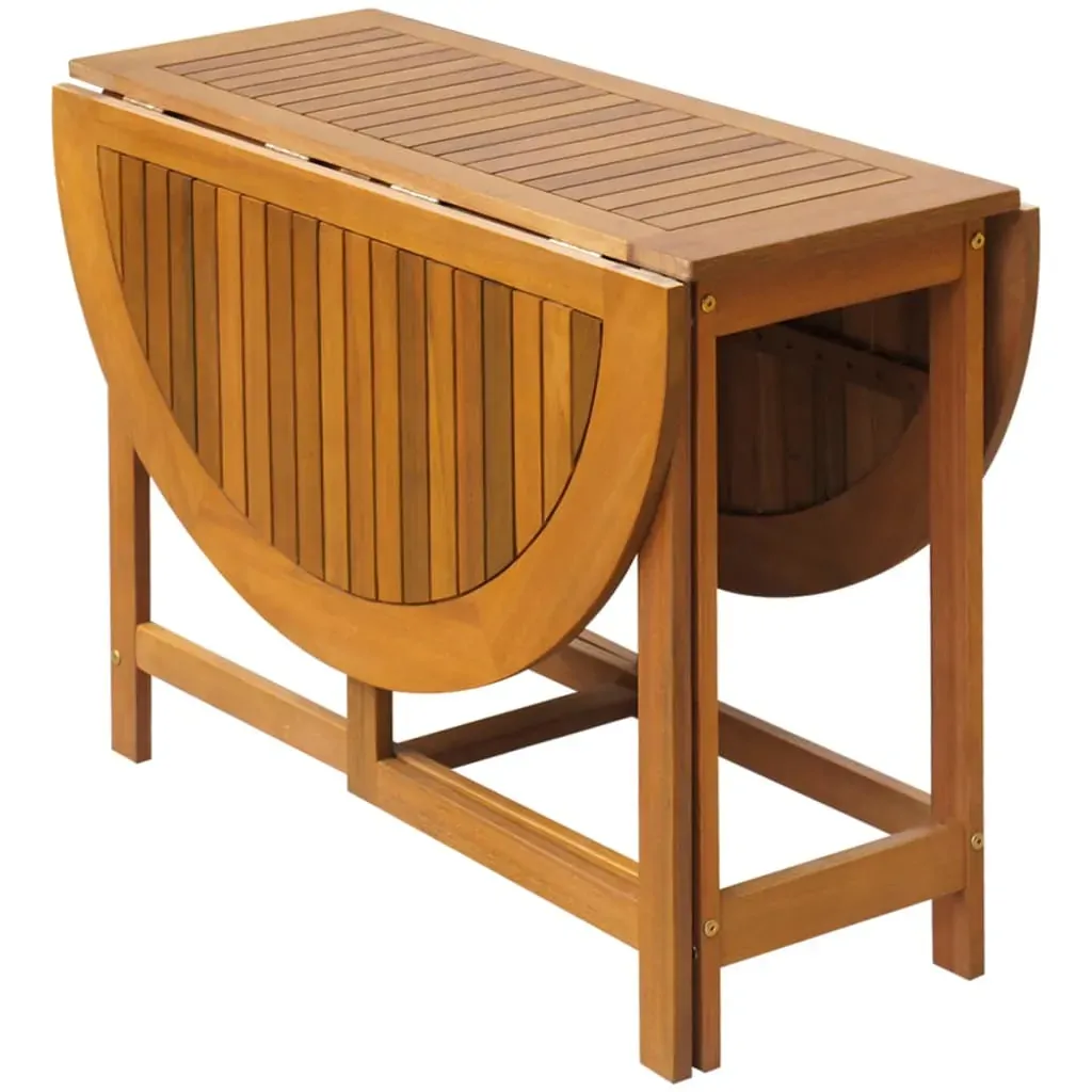 5 Piece Folding Outdoor Dining Set Solid Acacia Wood Price