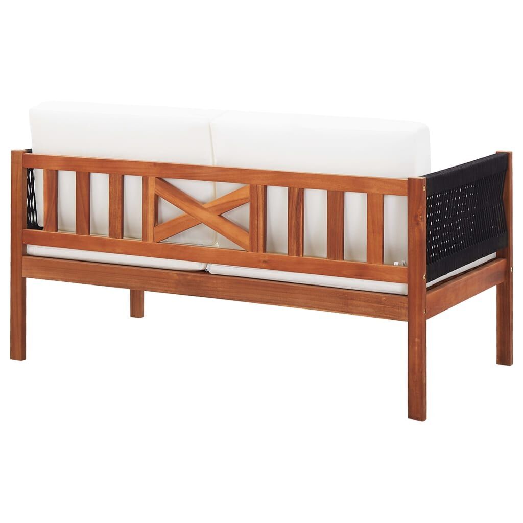Garden Sofa 2-Seater Solid Acacia Wood Price