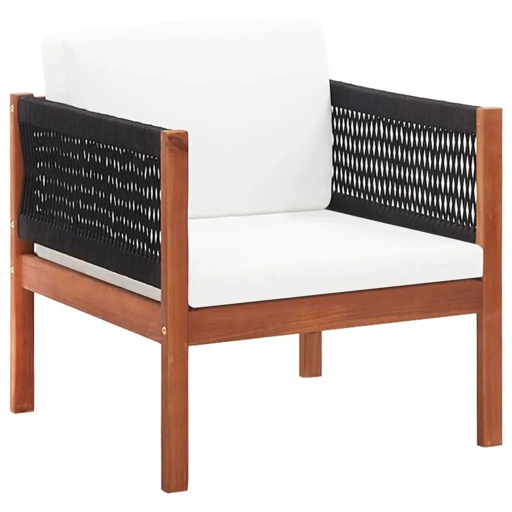 4 Piece Garden Lounge Set Solid Acacia Wood Price