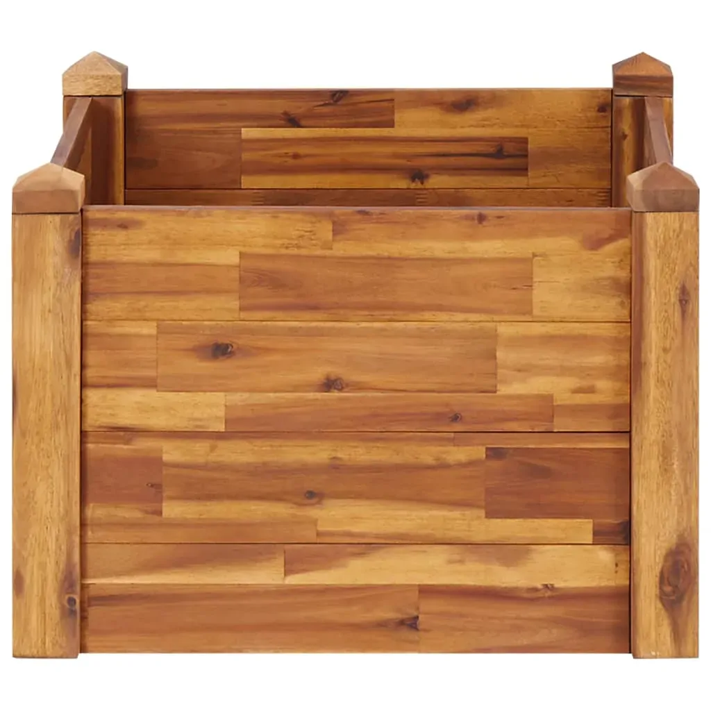 Garden Raised Bed 60x60x44 cm Solid Acacia Wood Price