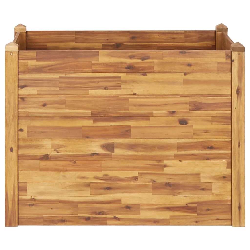 Garden Raised Bed 110x60x84 cm Solid Acacia Wood Price