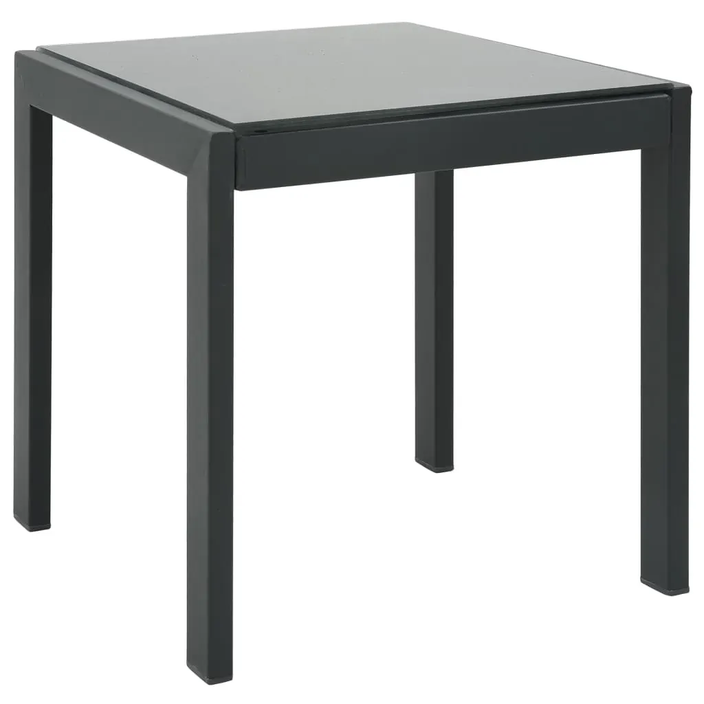 Sun Loungers 2 pcs with Table Textilene and Steel Price