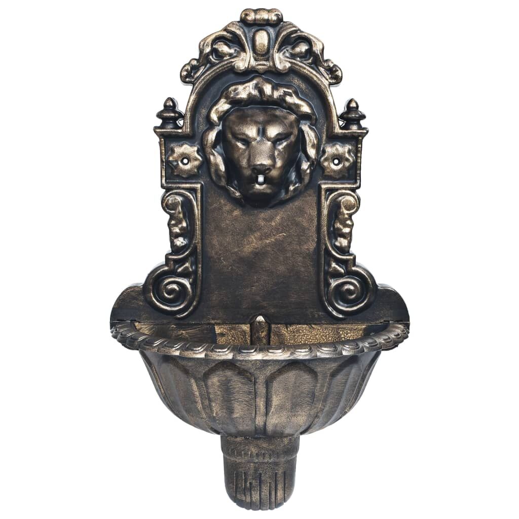 Wall Fountain Lion Head Design Bronze Price