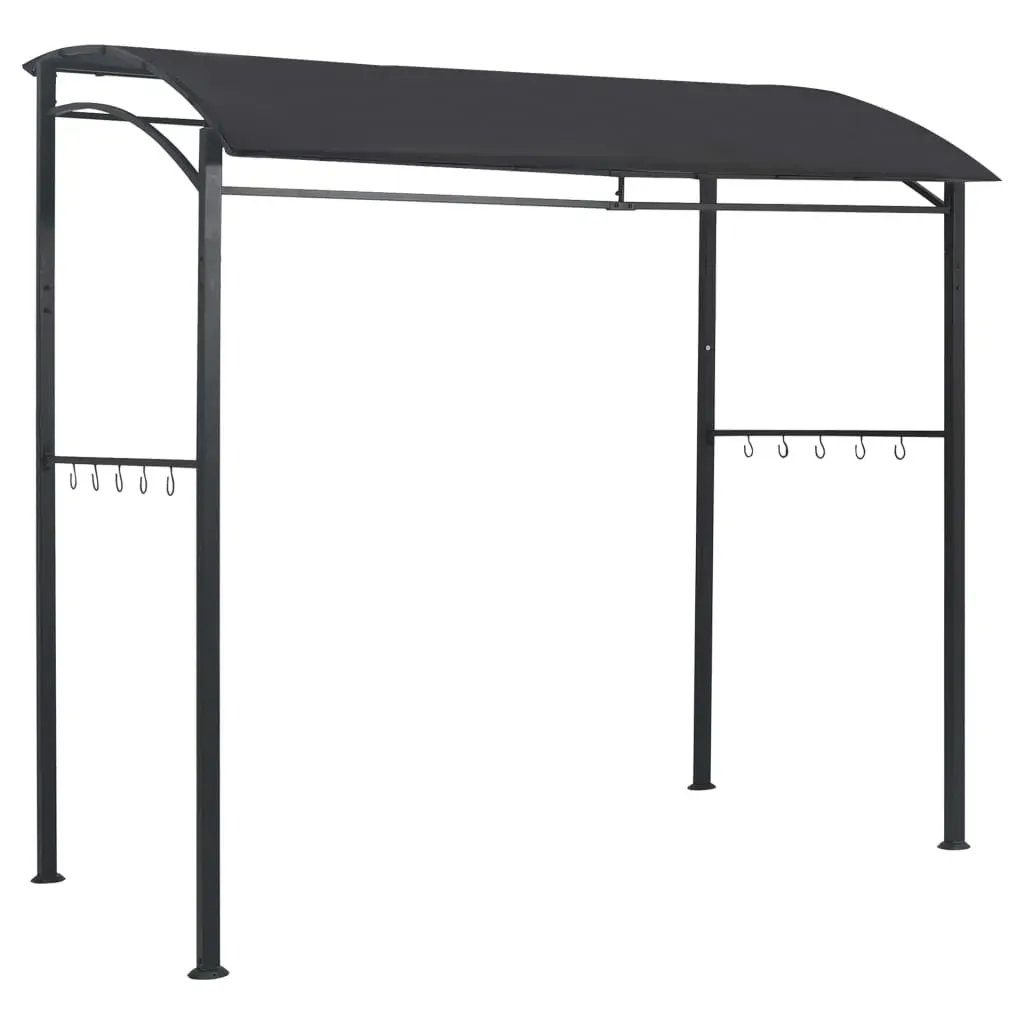 BBQ Gazebo 215x150x220 cm Anthracite Steel Price