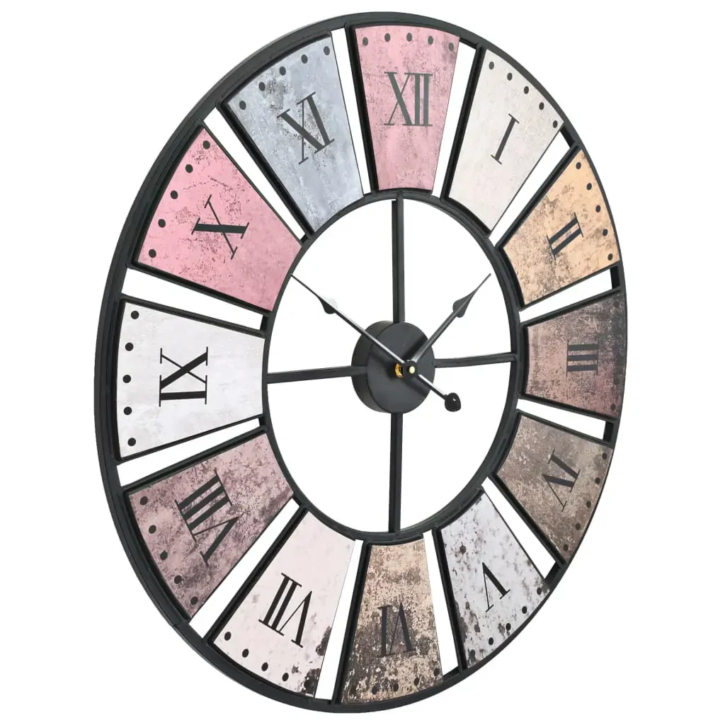 Vintage Wall Clock with Quartz Movement 60 cm XXL Price
