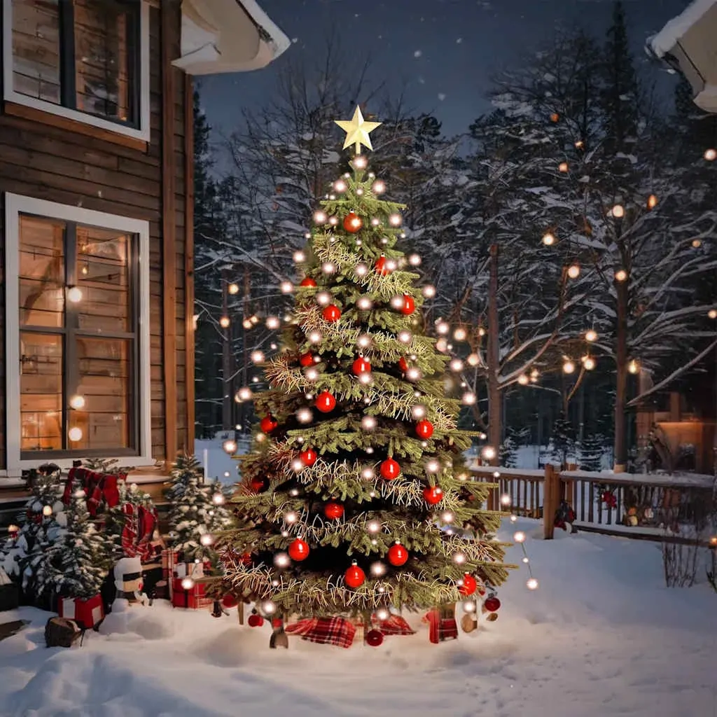 Christmas Tree Net Lights with 180 LEDs 180 cm Price