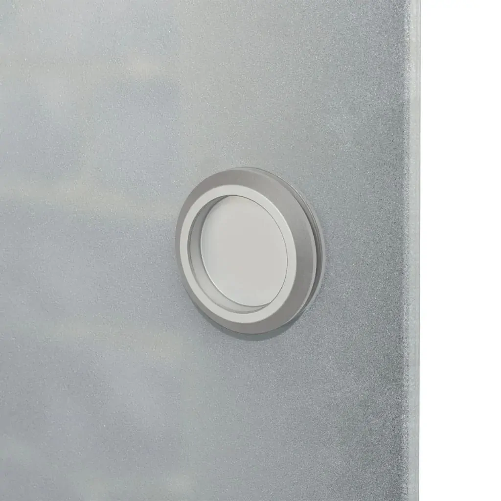 Sliding Door Glass and Aluminium 178 cm Silver Price