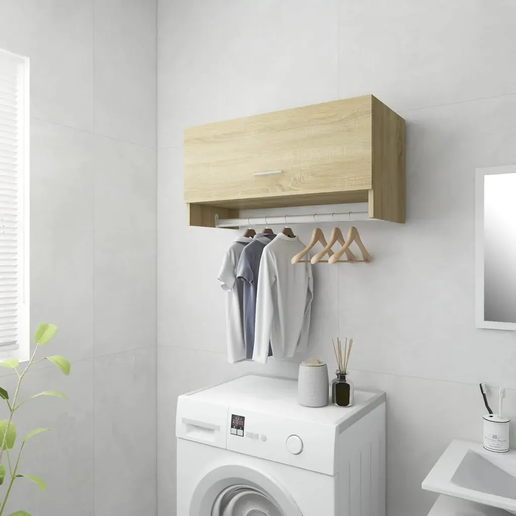 Wardrobe Sonoma Oak 70x32.5x35 cm Engineered Wood Price