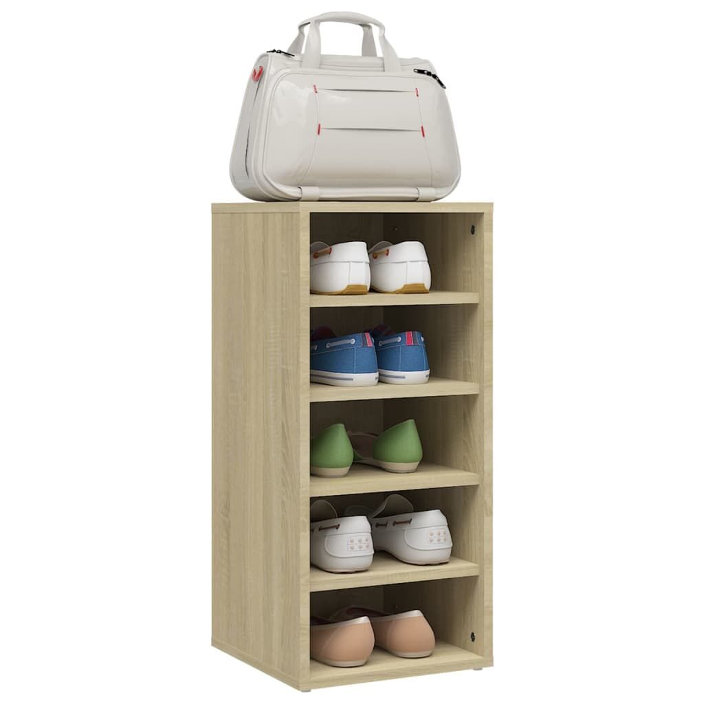 Shoe Cabinet Sonoma Oak 31.5x35x70 cm Engineered Wood Price
