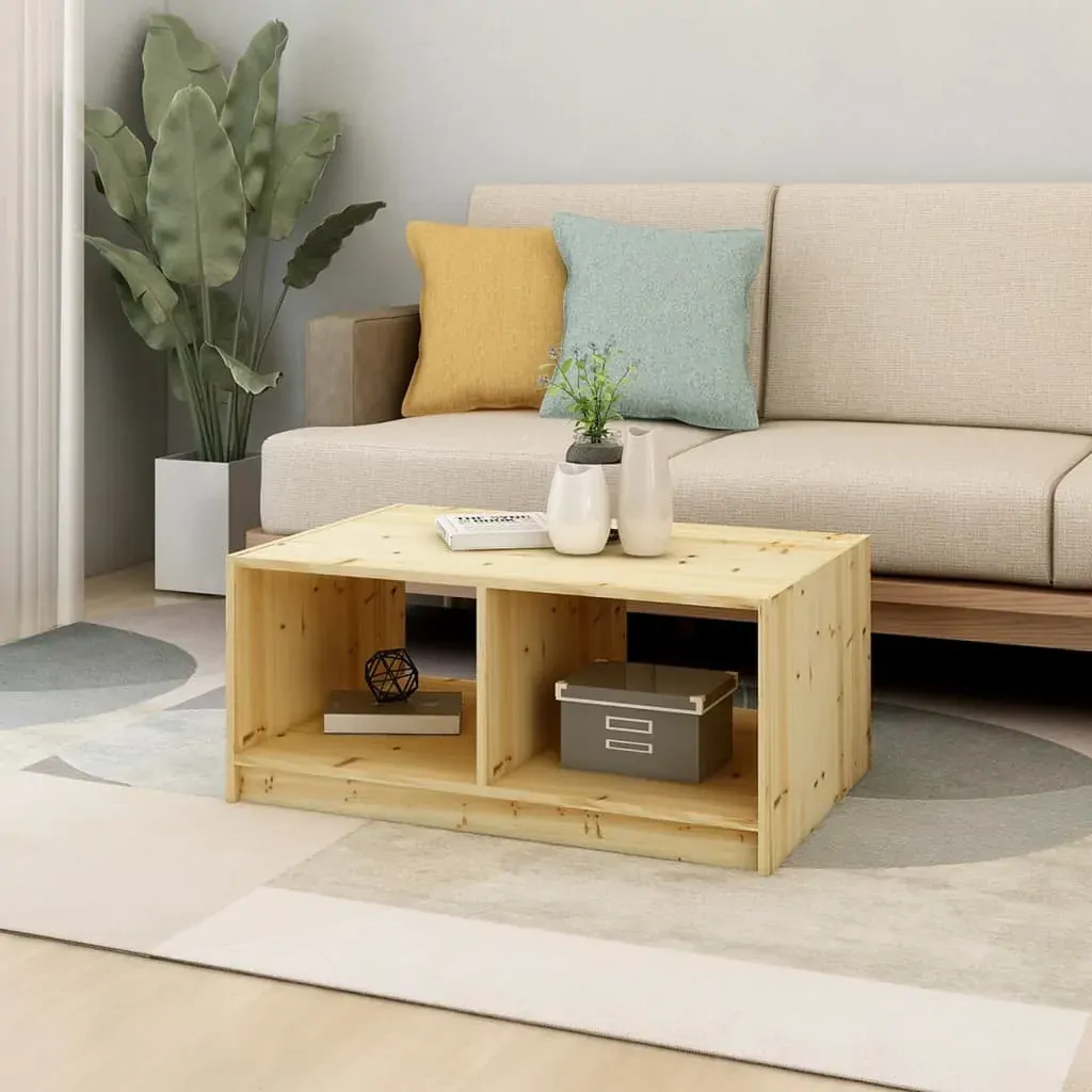 Coffee Table 75x50x33.5 cm Solid Firwood Price