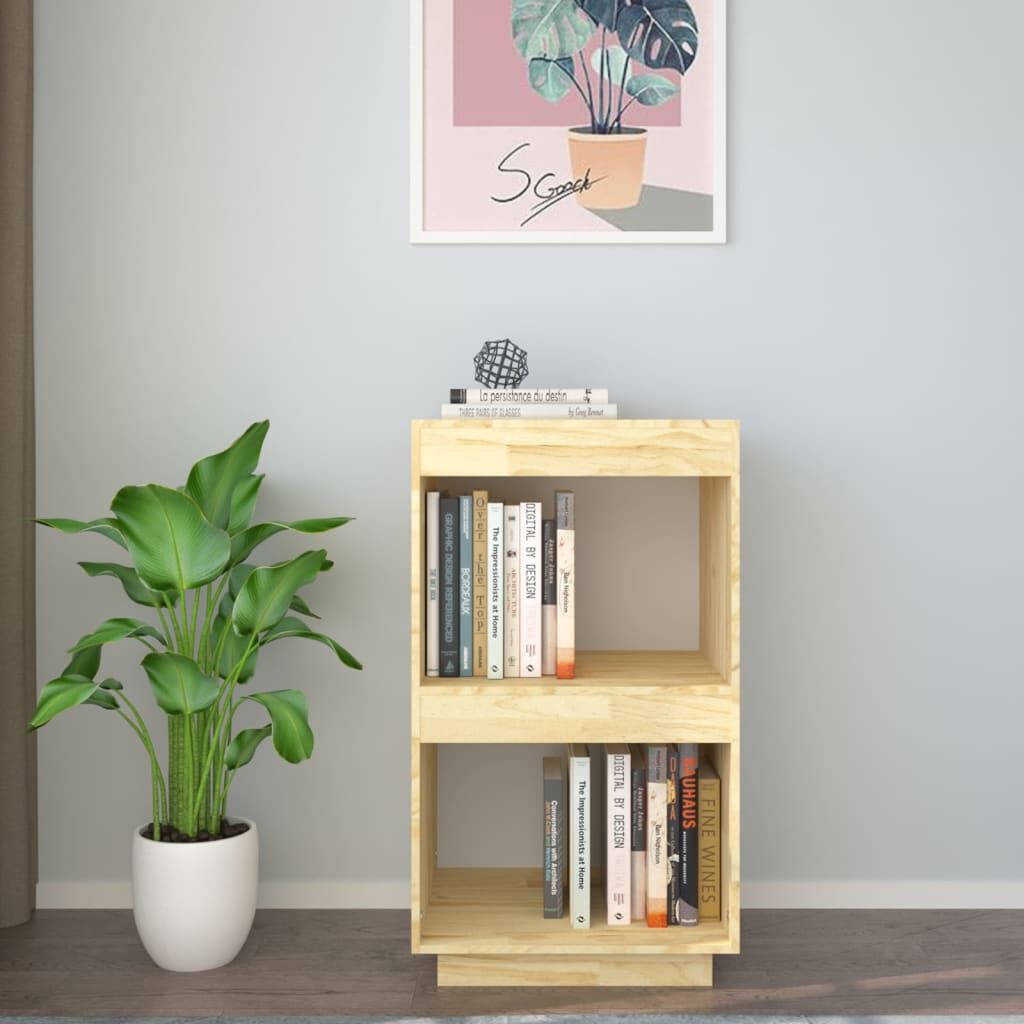Book Cabinet 40x35x71 cm Solid Pinewood Price