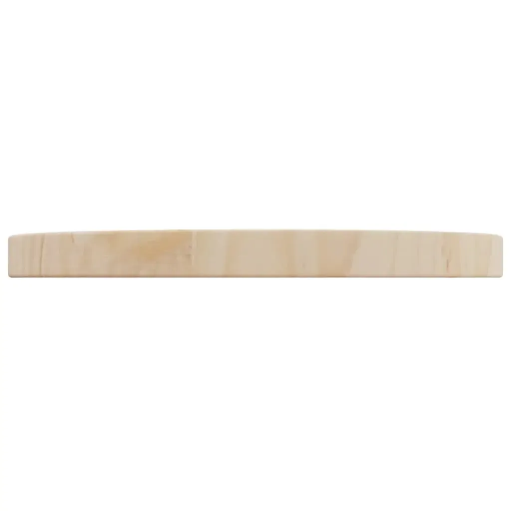 Table Top Ø30x2.5 cm Solid Wood Pine Price