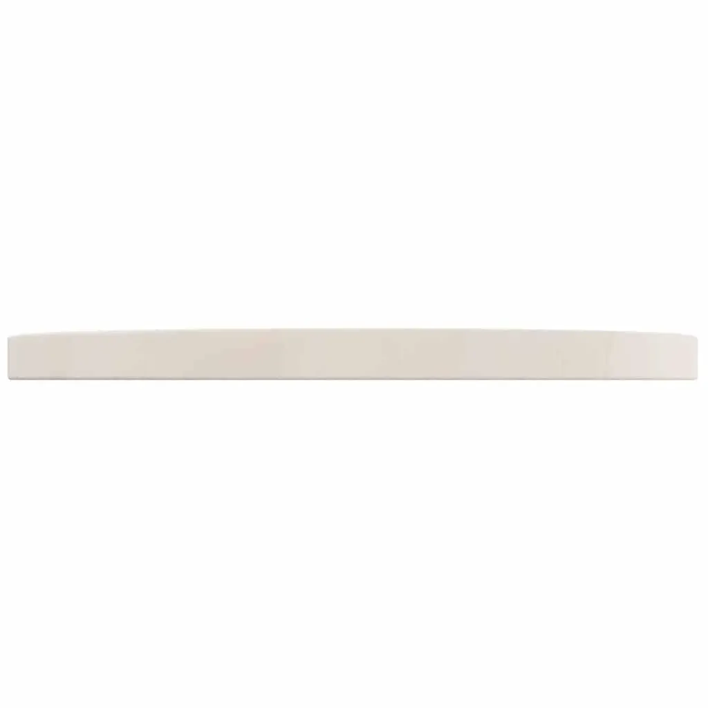 Table Top White Ø40x2.5 cm Solid Wood Pine Price