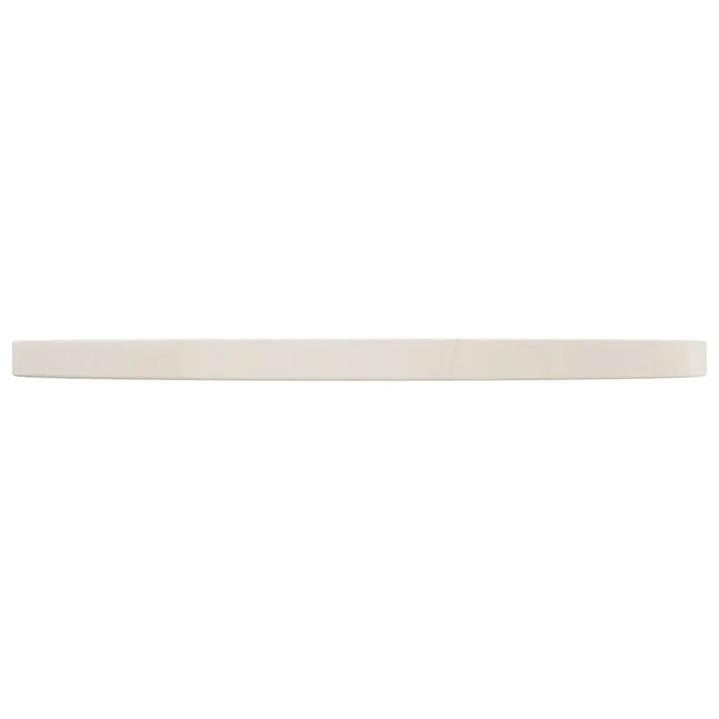 Table Top White Ø50x2.5 cm Solid Wood Pine Price