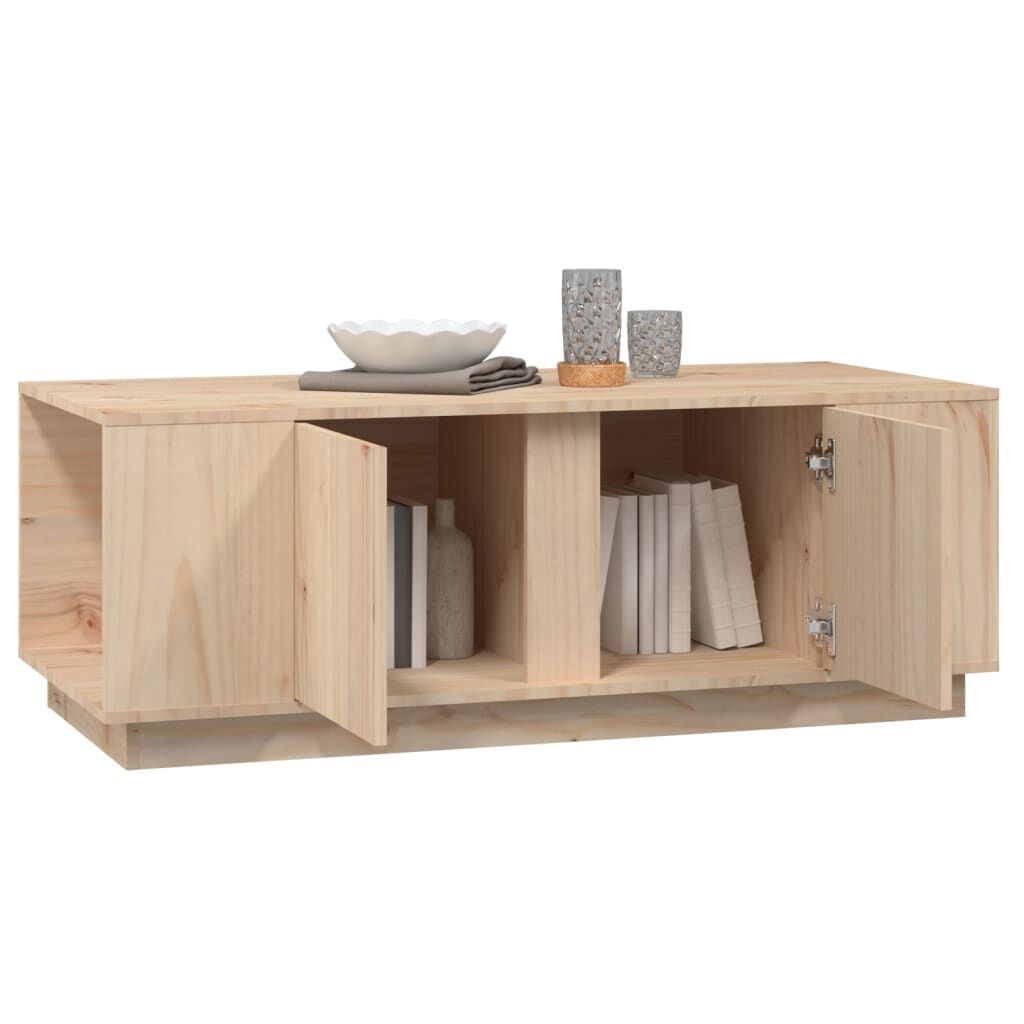 Coffee Table 110x50x40 cm Solid Wood Pine Price