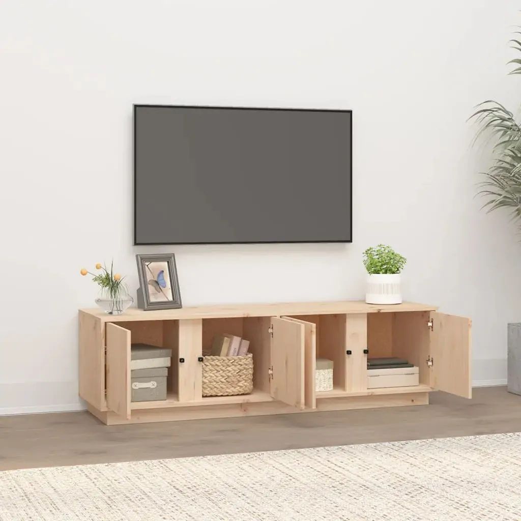 TV Cabinet 140x40x40 cm Solid Wood Pine Price