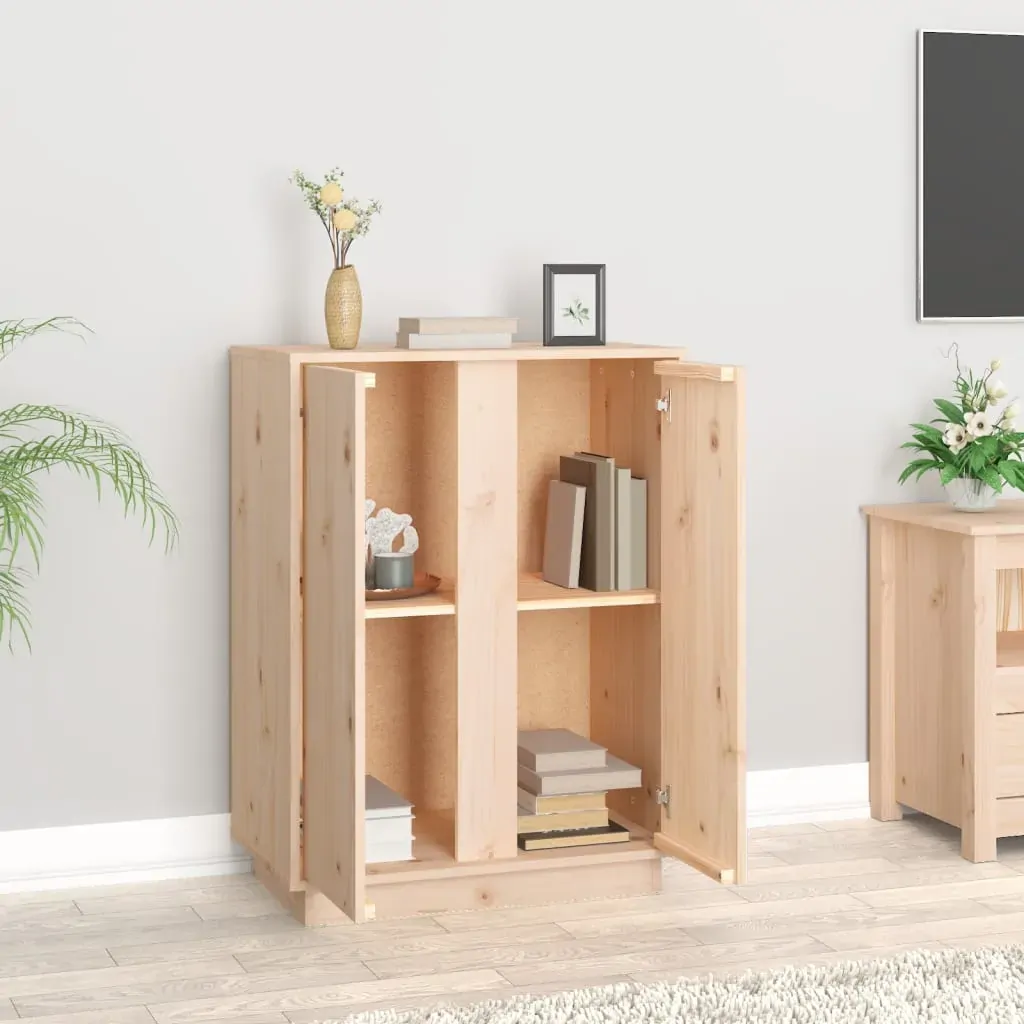 Sideboard 60x35x80 cm Solid Wood Pine Price