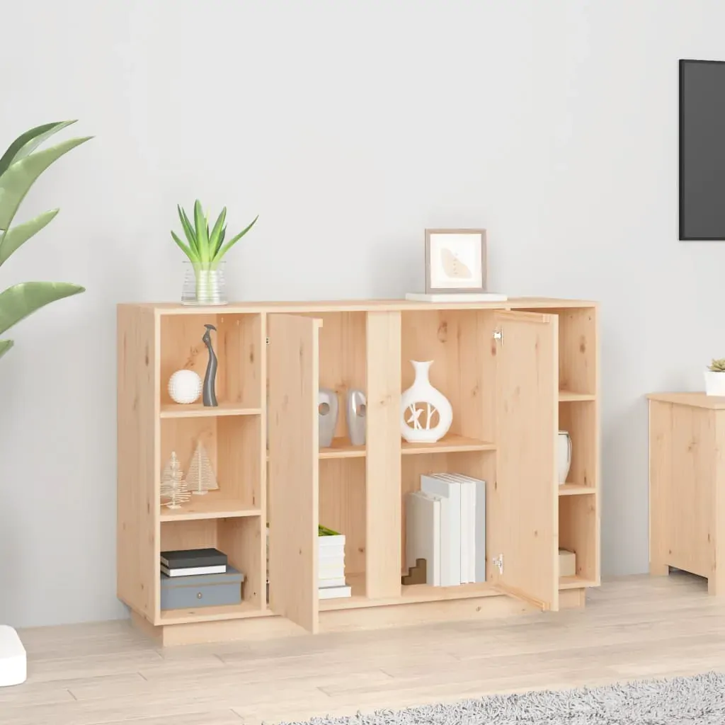Sideboard 120x35x80 cm Solid Wood Pine Price