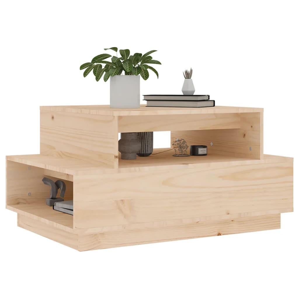 Coffee Table 80x55x40.5 cm Solid Wood Pine Price