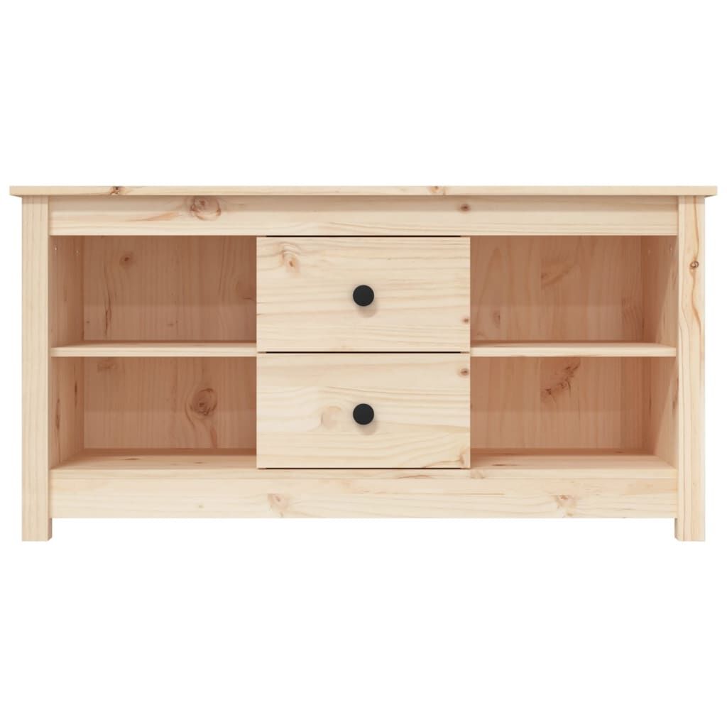 TV Cabinet 103x36.5x52 cm Solid Wood Pine Price