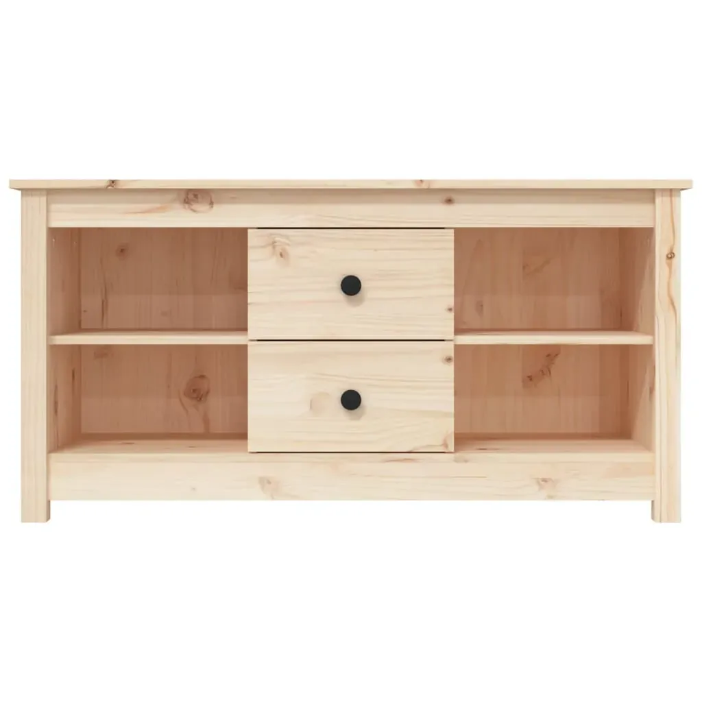 TV Cabinet 103x36.5x52 cm Solid Wood Pine Price