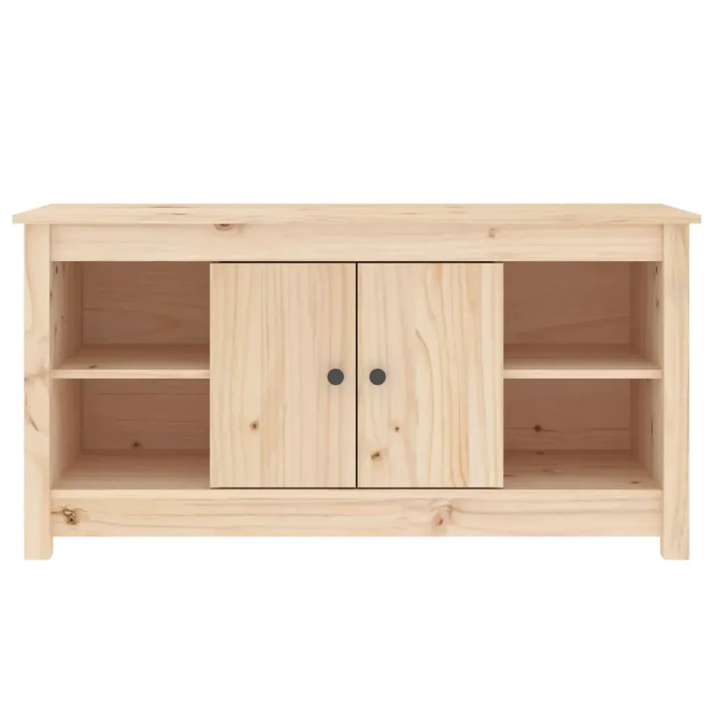 TV Cabinet 103x36.5x52 cm Solid Wood Pine Price