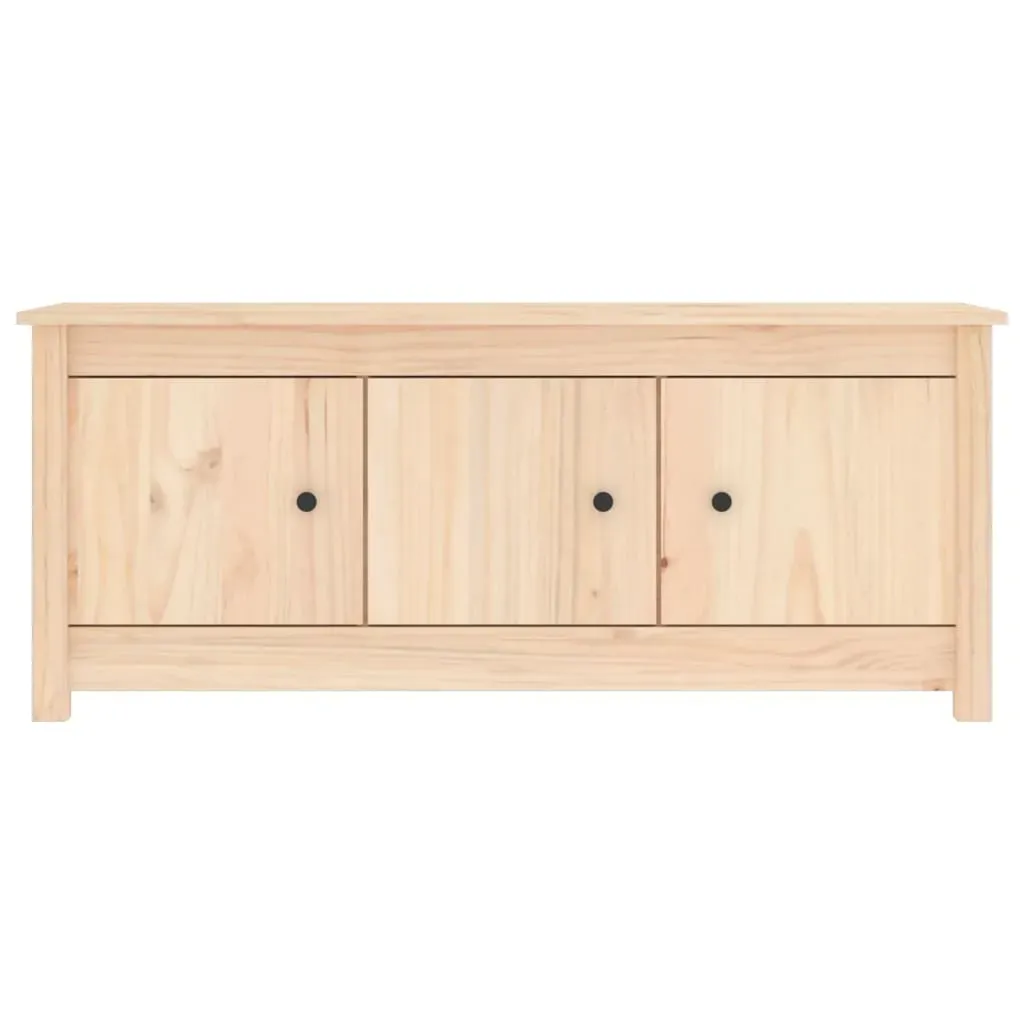 Shoe Cabinet 110x38x45.5 cm Solid Wood Pine Price
