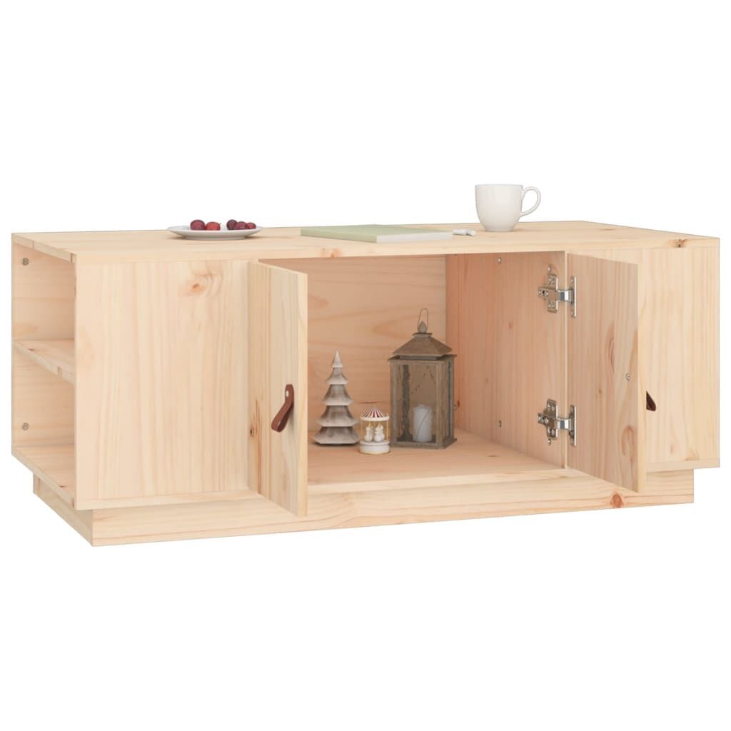 Coffee Table 100x50x41 cm Solid Wood Pine Price
