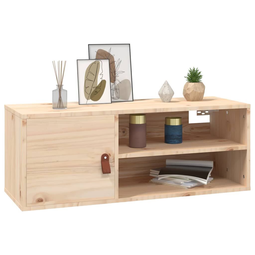 Wall Cabinets 2 pcs 80x30x30 cm Solid Wood Pine Price