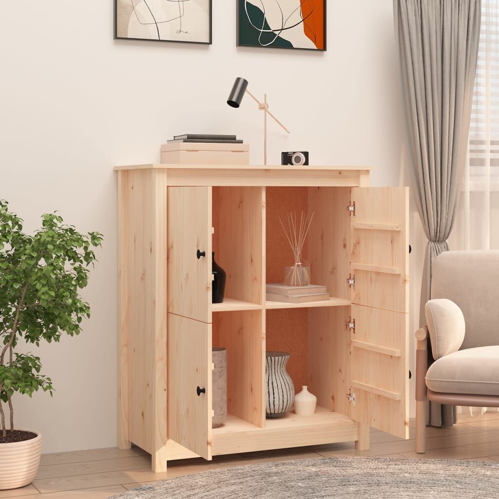 Sideboard 83x41.5x100 cm Solid Wood Pine Price