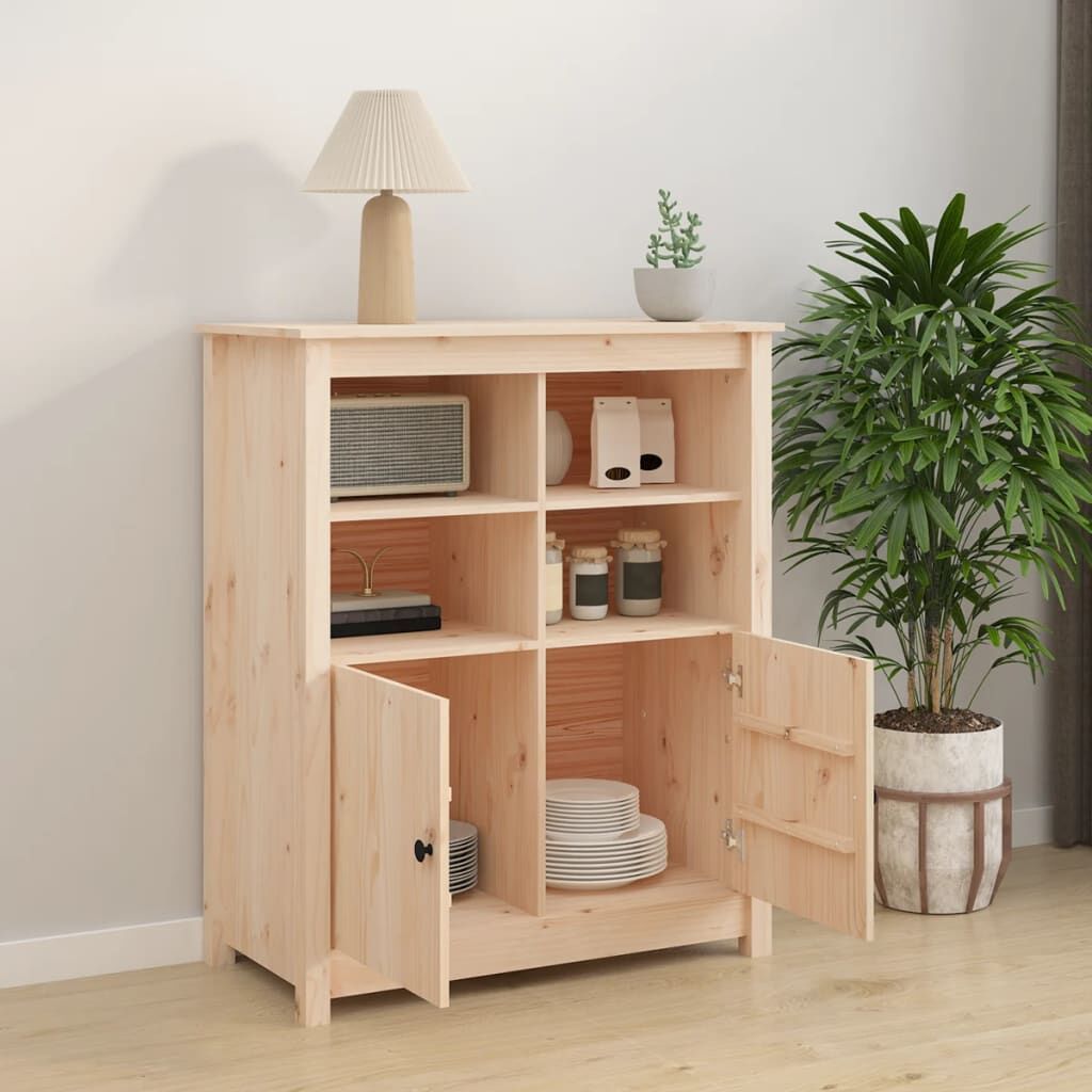 Sideboard 83x41.5x100 cm Solid Wood Pine Price