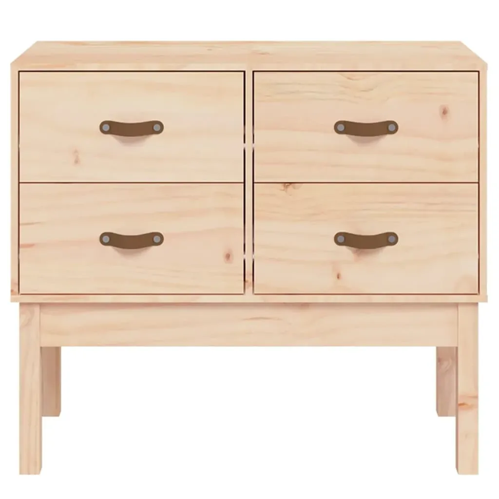 Console Cabinet 90x40x78 cm Solid Wood Pine Price