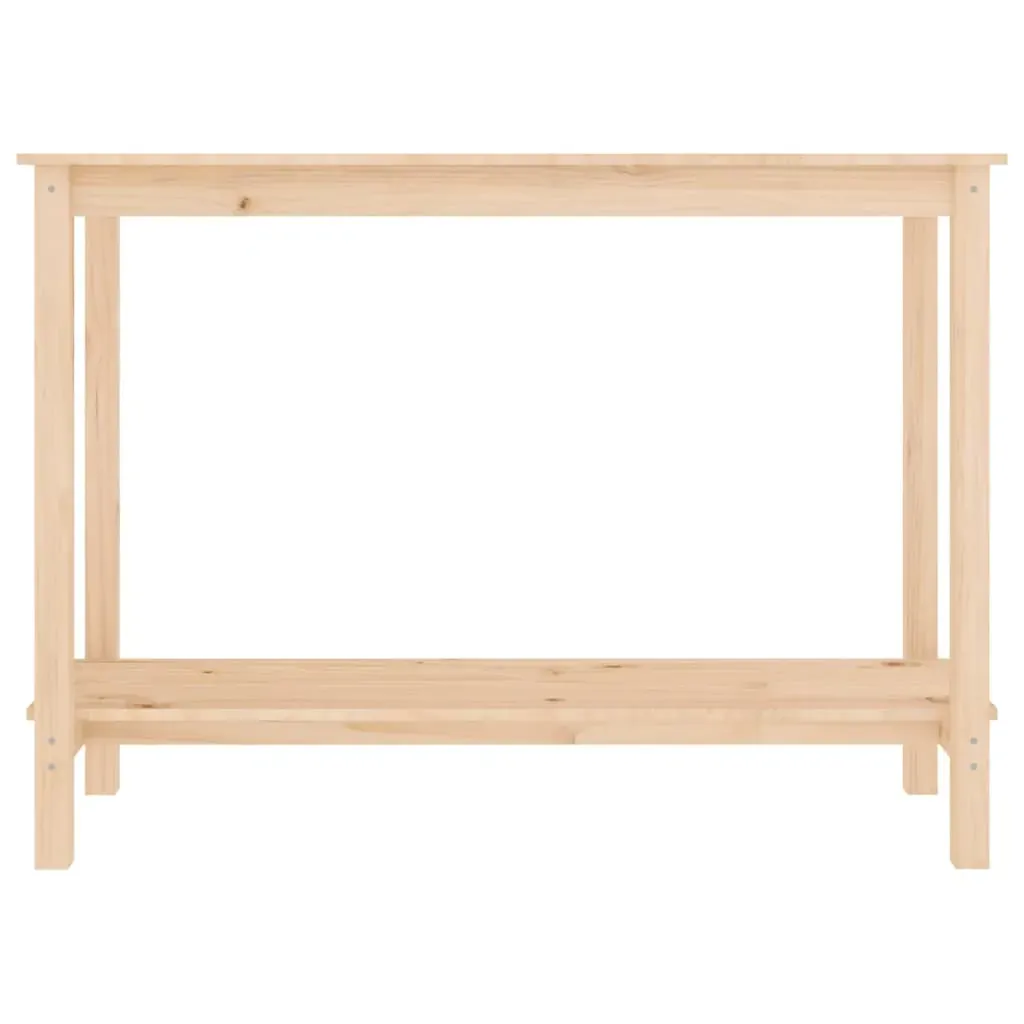 Console Table 110x40x80 cm Solid Wood Pine Price