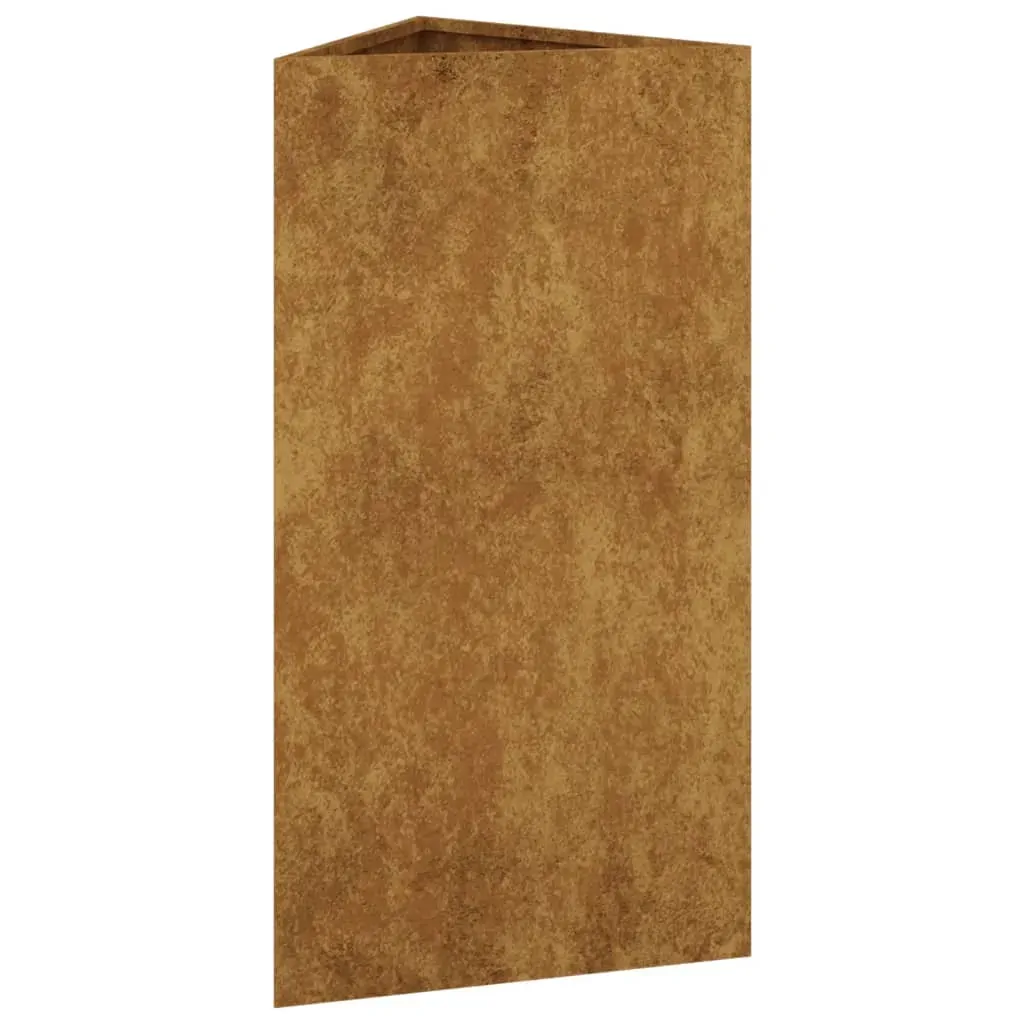 Garden Planter 40x34.5x75 cm Corten Steel Price