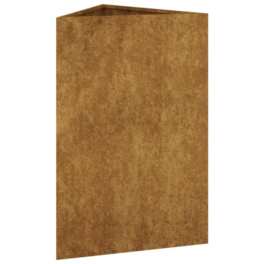 Garden Planter 50x43x75 cm Corten Steel Price