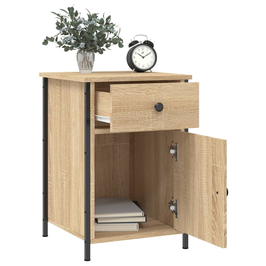 Bedside Cabinets 2 pcs Sonoma Oak 40x42x60 cm Engineered Wood Price