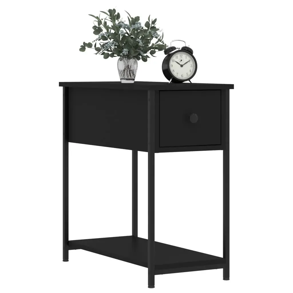 Bedside Cabinets 2 pcs Black 30x60x60 cm Engineered Wood Price