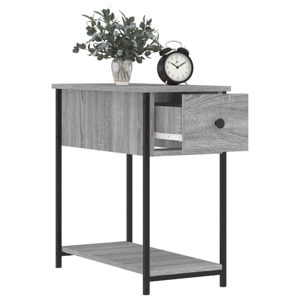 Bedside Cabinets 2 pcs Grey Sonoma 30x60x60 cm Engineered Wood Price