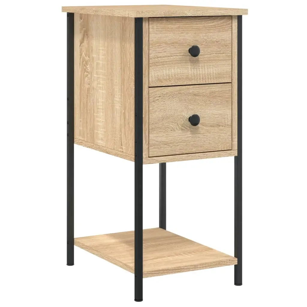 Bedside Cabinets 2 pcs Sonoma Oak 32x42x70 cm Engineered Wood Price
