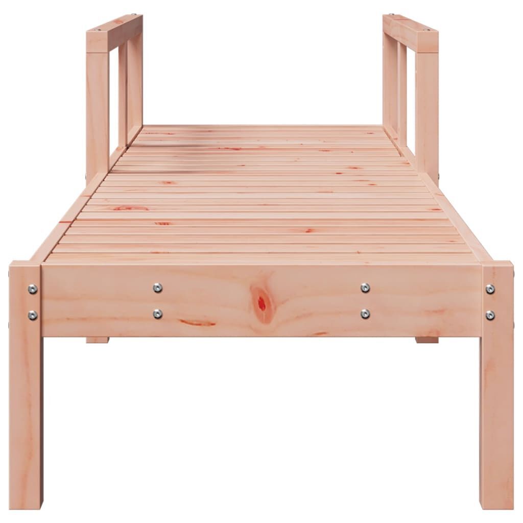 Sun Lounger 199.5x62x55 cm Solid Wood Douglas Price